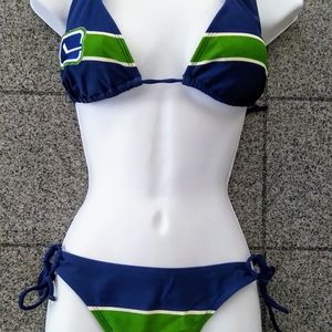 Rare Vancouver Canucks Bikini Size Large